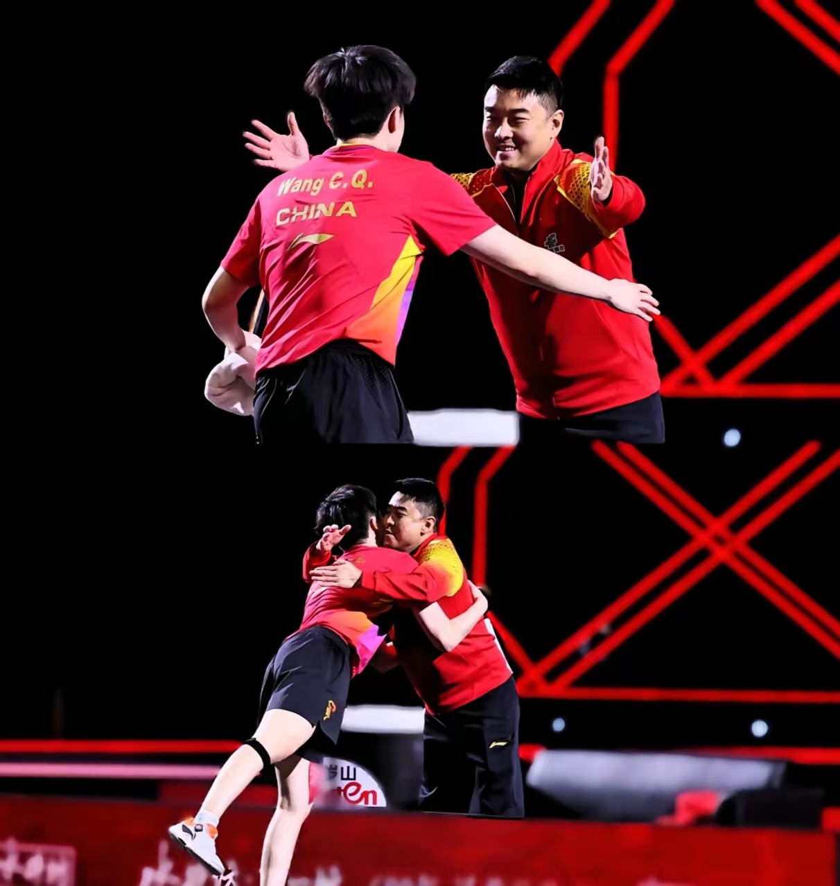 关于法国乒乓球队强势中国乒乓球队，王皓关键制胜的信息