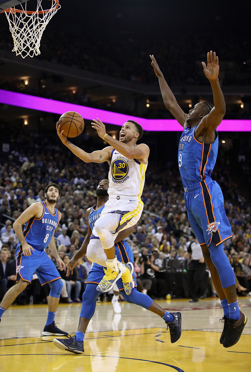 勇士队球员个人突破技术得到提升