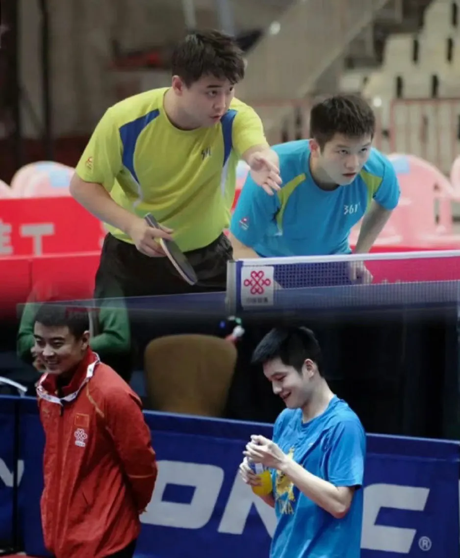 瑞典乒乓球队逆转法国乒乓球队，王皓送出助攻